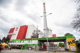Na snímke Zariadenie na energetické využitie odpadu spoločnosti OLO v Bratislave. Foto: TASR/Jaroslav Novák