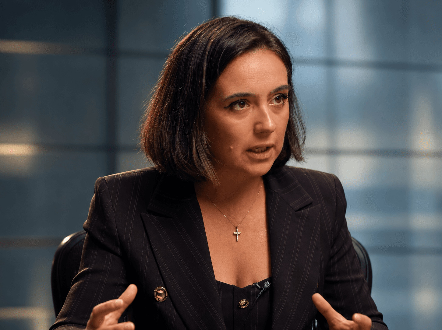 Julia Mendelova Zdroj: YT/WeltWoche