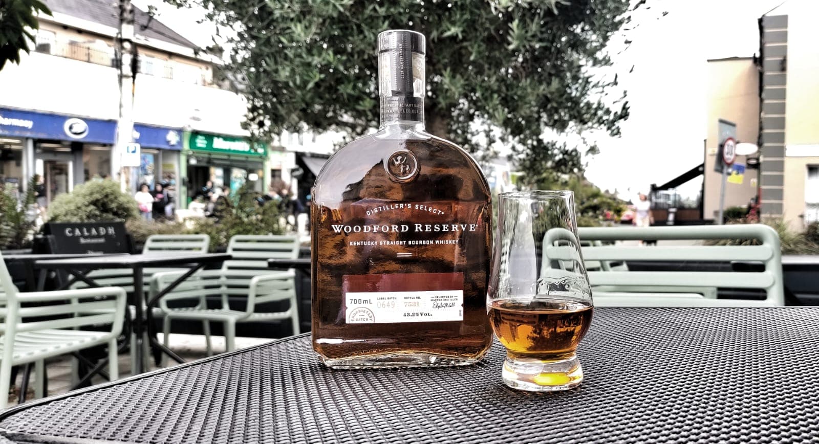 Bourbon Woodford Reserve. Foto: autor