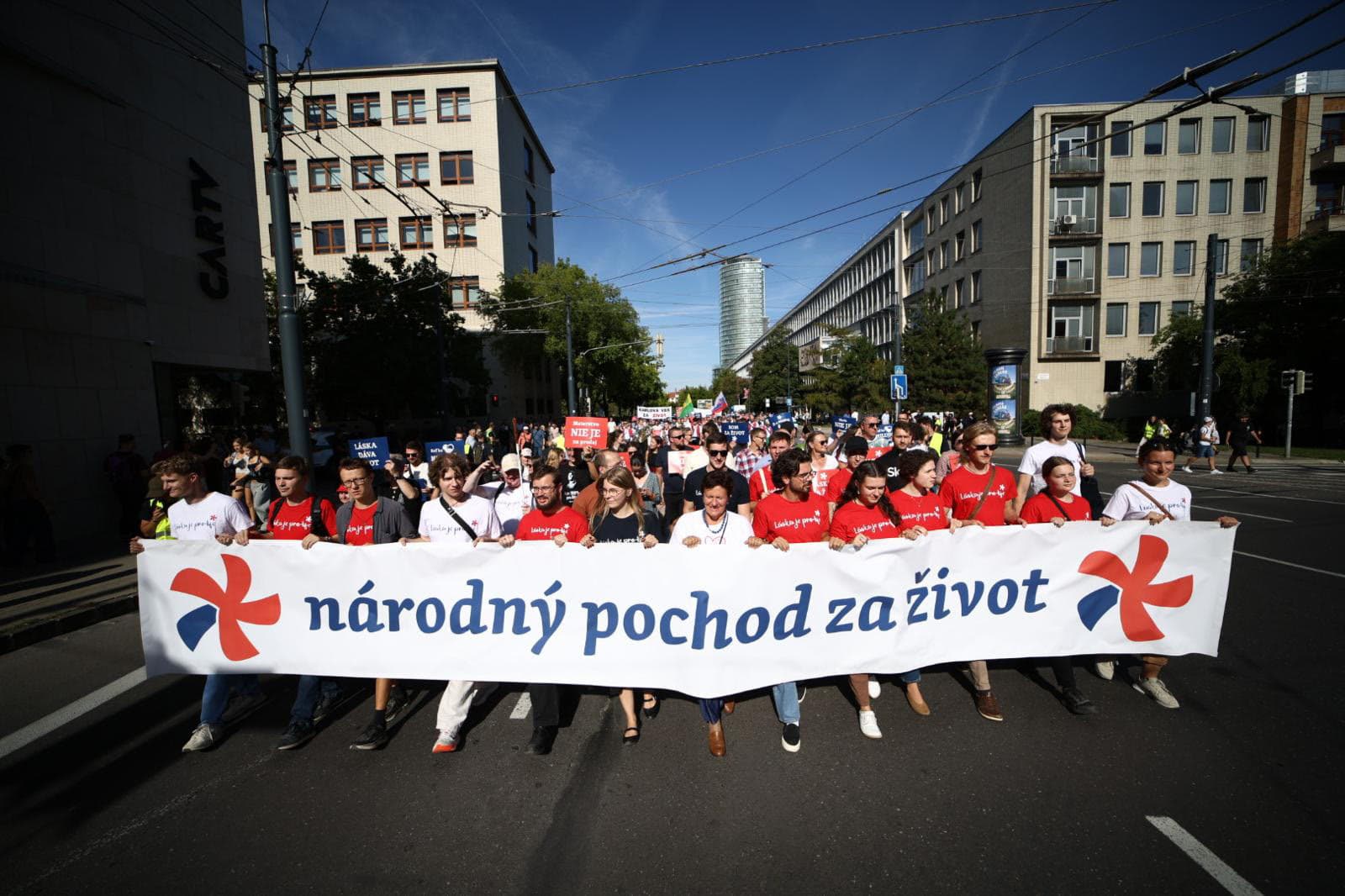 Národný pochod za život 2026. Foto: Organizátori pochodu